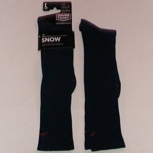 2 Pairs Darn Tough SNOW Ski Snowboard Ultra-Lightweight OTC Unisex Socks Mens LG